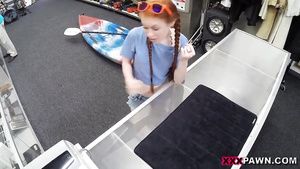 Vietnam Petite teen girl gets monstrous cock in the pawnshop TeamSkeet