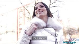 Arabe Public Agent - French Lingerie Model Fucks For Cash 1 - Clea Gaultier Taboo