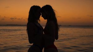 Oral Sex Salacious teens 3some lesbian emotion-charged xxx clip Bangla