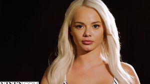 Rough Fuck Blonde Gorgeous Model Elsa Jean Unleashes her...