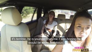 SpicyBigButt Female Fake Taxi - Nasty Lesbians Lick Twat In Taxi 1 Relax