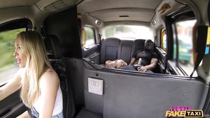 Pick Up Female Fake Taxi - Big-Breasted Blondie Creampied...