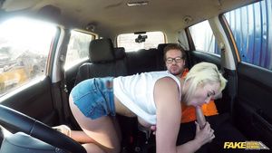 Blowjob Fake Driving School - Heavy-Breasted Blond Hair Babe Needs Male Stick For Apology 2 - Ryan Ryder cFake