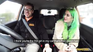 CzechTaxi Fake Driving School - Wild Ride For Tattooed Large-Breasted Beauty 1 - Ryan Ryder XHamsterCams