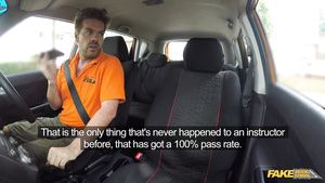 Kathia Nobili Fake Driving School - Saucy Learners Secretly Hump In Car 1 - Dean Van Damme Tight Pussy Fuck