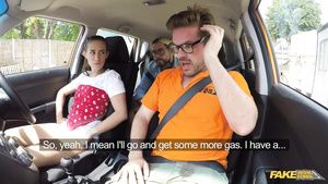 HollywoodLife Fake Driving School - Tantalizing Learners Secretly Hump In Car 2 - Dean Van Damme Big Ass