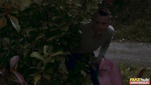Doctor Fakehub Originals - Fake Neighbourhood: Peeping Sam 1 - Sam Bourne Caiu Na Net