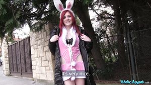 Argentina Public Agent - Nasty Easter Bunny Girl Shagged Outside 1 MelonsTube