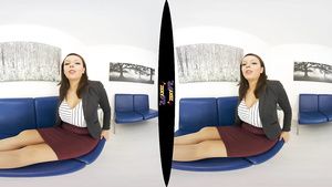 Lingerie Debauched teen Alice Katz VR enthralling porn video Forbidden