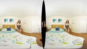 4tube Charming lassie VR exciting sex clip Arrecha