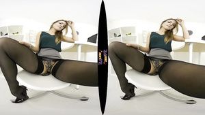 Colombia Scarlot Rose VR Office Flirt erotic video Amature...