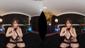 Siririca Delightful hussy asian VR memorable xxx scene JockerTube