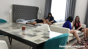 FreeXCafe A Sunday Group Hardcore With Grandpa And Grandson - Hard Fuck Cumload