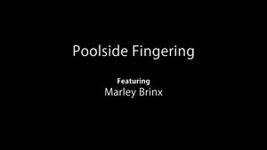 Curvy Poolside Fingering Ginger