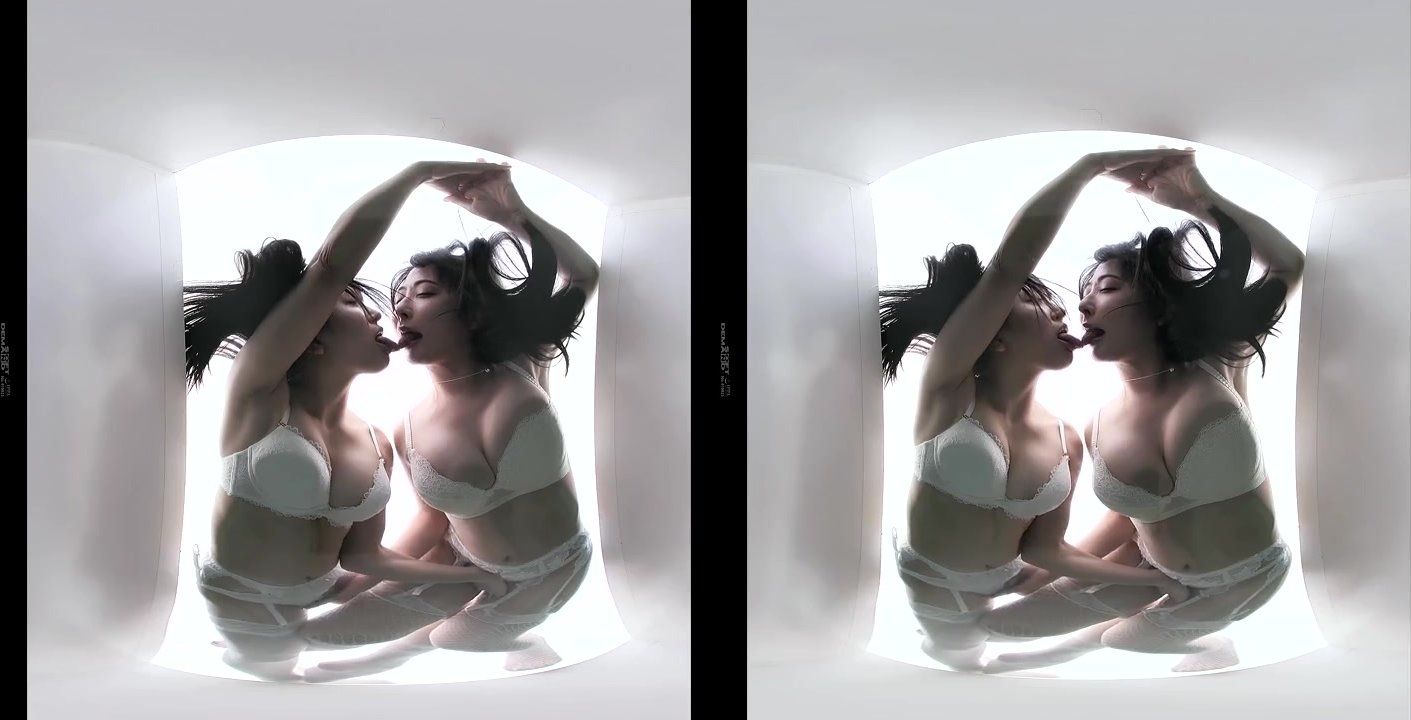 Goth Asian horny lesbians VR porn video Amazing