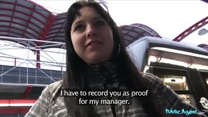 Slutty Public Agent - Stranger Finds An Easy Vagina To Get Laid In Public 1 - Brigita Holo Qwebec