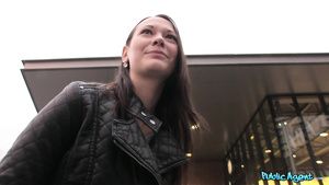 Sixtynine Public Agent - Darkhaired Babe Lays Down For A Screw Outside Shopping Mall 1 PornoOrzel