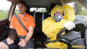Sexo Fake Driving School - Take Off My Hazmat Suit And Pound Me 1 - Lexi Dona Shavedpussy