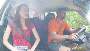 Kashima Fake Driving School - Exciting Lust Lesson For Charlie Red 1 - Charlie Red Ducha
