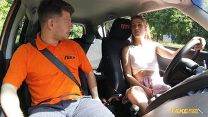 Fucking Sex Fake Driving School - Alexis Crystal Desires Drivers Dick 1 - Michael Fly Arrecha