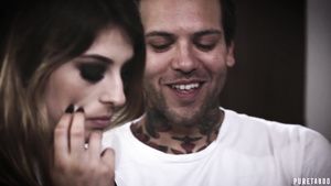 Soloboy A tattooed guy brutally fucking a hot college girl from behind Machine