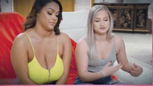 WorldSex Harley King & Ashlyn Peaks – Big Juggs And Butts For The New Guy Shorts