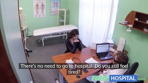 Hot Blow Jobs Fake Hospital Sexual treatment turns gorgeous heavy-breasted patient Exgf