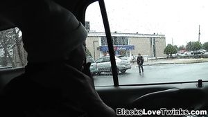 Nylon White twink rides big black penis Movies