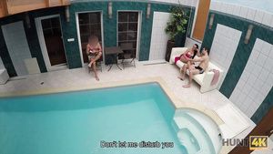 Gorda HUNT4K. Pool was ideal place to pick up and penetrate.. Hentai