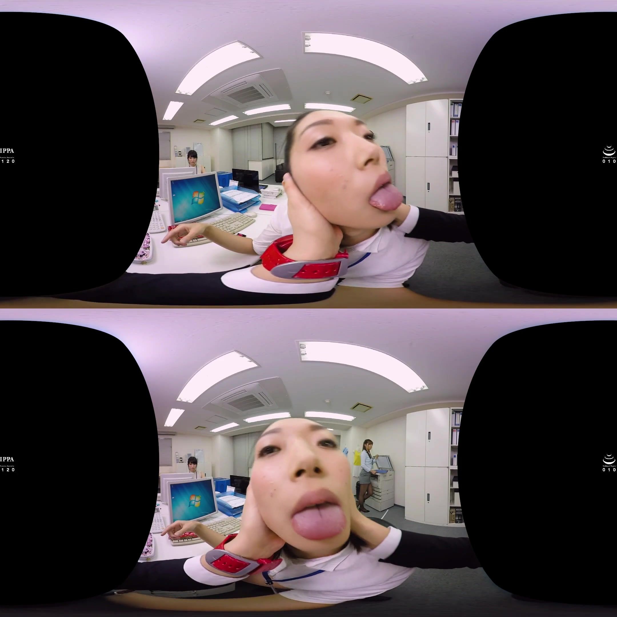 Creampies Virtual reality with three Asian babes (POV foursome) Latex