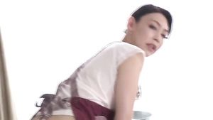 Eurobabe Asian Japanese Stepmother Shagging Hard in Amateur Hardcore with cumshot Shorts