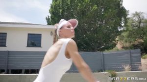 Real Amature Porn Couple makes hard sex on the couch after a tennis game Stunning