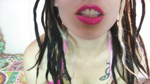 Freeporn Bipolar JOI: funny cosplay clown girl on webcam Tites