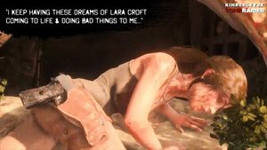 Phoenix Marie Lara Croft cosplay fantasy and masturbation with dildo toy PervClips