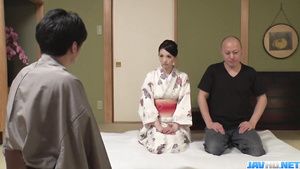 Missionary miria hazuki gets hard nailed in dirty 3some group scenes - more at Sologirl