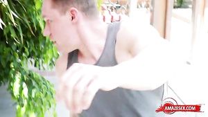Mommy Redhead 18-years-old outdoor with facial Gay Smoking