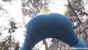 Rule34 Bubble butt PAWG screwing outdoors Blondie Fesser Gays
